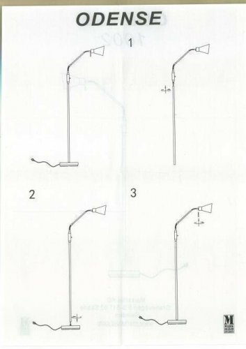 Торшер Markslojd 100241 ODENSE (46803)