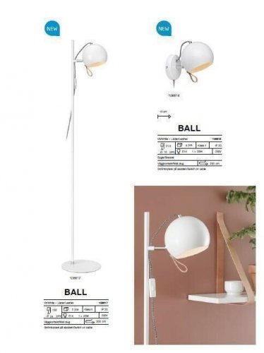 Торшер Markslojd 106617 BALL (94569)