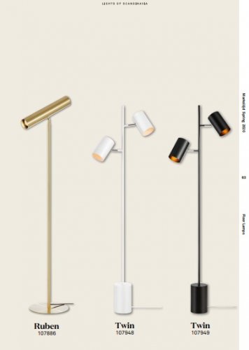 Торшер Markslojd 107948 TWIN