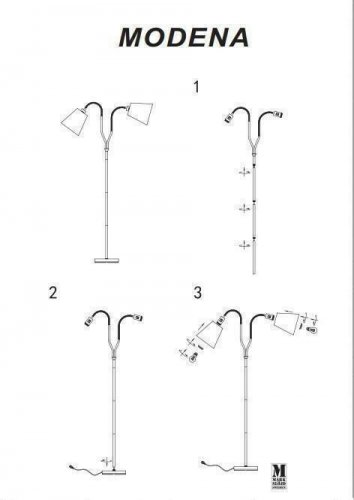 Торшер Markslojd 105274 MODENA (64351)