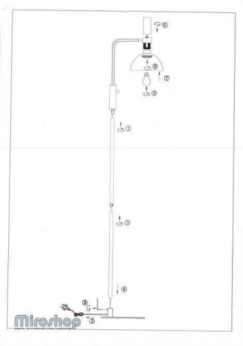 Торшер Markslojd 106972 LARRY (97005)