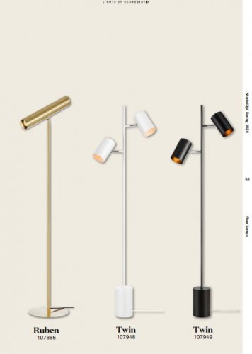 Торшер Markslojd 107949 TWIN