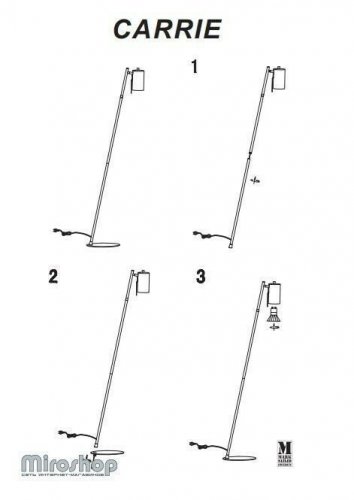 Торшер Markslojd 106878 CARRIE (94574) 