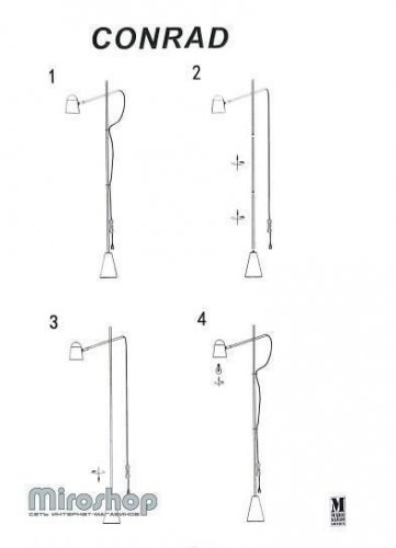 Торшер Markslojd 106323 CONRAD (88491)