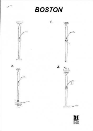 Торшер Markslojd 112241 BOSTON (46836)