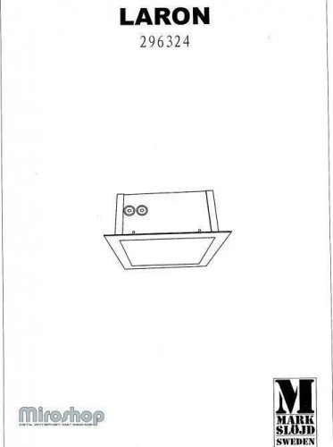 Вуличний світильник Markslojd 296324 Laron (72948)