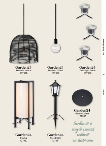 Подвесной  светильник  Markslojd  107989  GARDEN