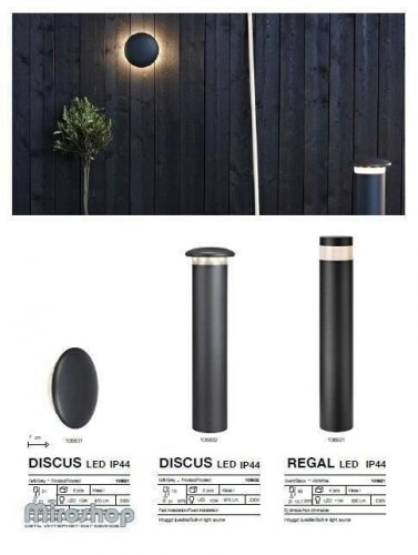 Парковий світильник Markslojd 106921 REGAL (94561) 