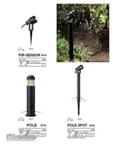 Парковий світильник Markslojd 106933 GARDEN (17942) 