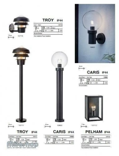 Настінний світильник Markslojd 107113 PELHAM (96996)