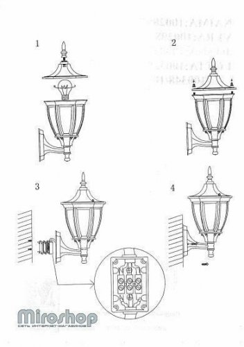 Вуличний світильник Markslojd 100321 JONNA (72992)