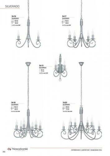 Бра Nowodvorski 5415 SilverADO (66896)
