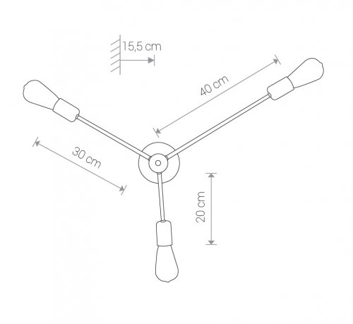 Настенный светильник Nowodvorski 9136 MILL
