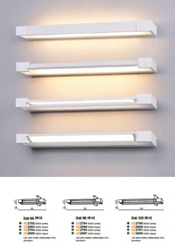 Настенный светильник Azzardo AZ2897 Dali 90 4000K (black)