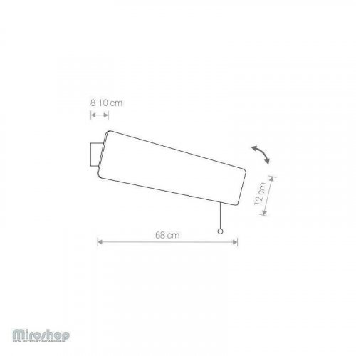 Бра Nowodvorski 9312 OSLO OAK 60 (12310)