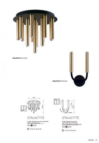 Настенный светильник Nowodvorski 9055 STALACTITE (23501)