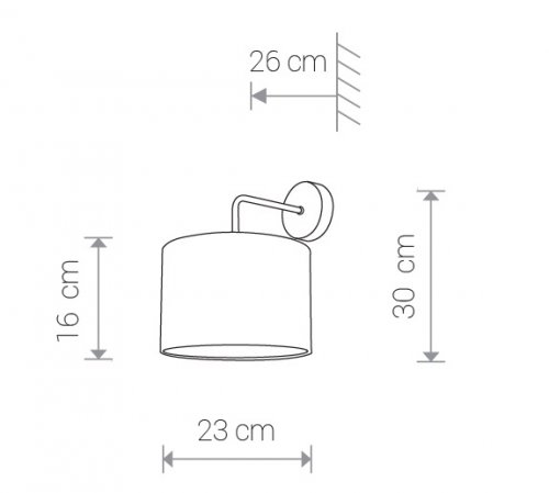 Настенный светильник Nowodvorski 9078 ALICE White (23925)