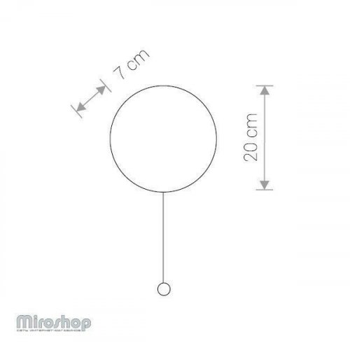 Бра Nowodvorski 9377 MINIMAL OAK (11805)