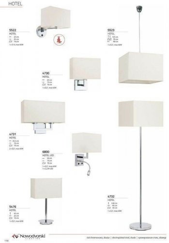 Бра Nowodvorski 6800 HOTEL LED (84755)