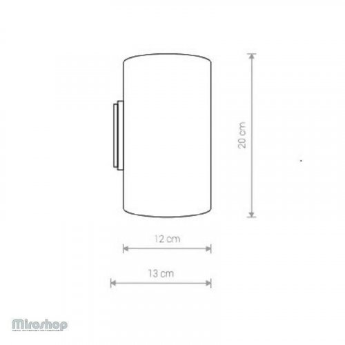 Бра Nowodvorski 9320 TUBE Black (11709)