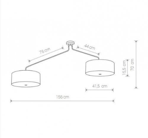 Люстра Nowodvorski 8843 HAWK White (23346)