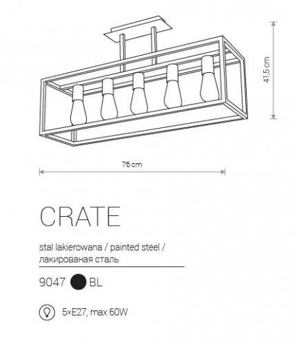 Люстра Nowodvorski 9047 CRANE (23579)