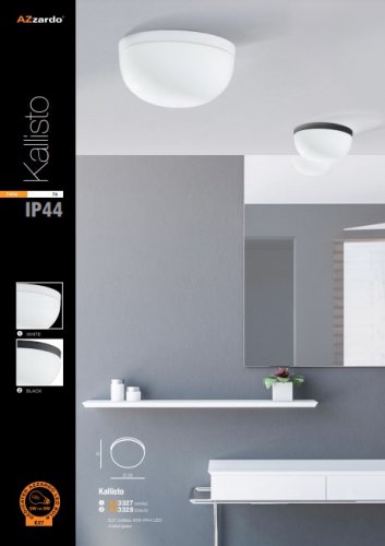 Стельовий світильник Azzardo AZ3327 Kallisto (white) 