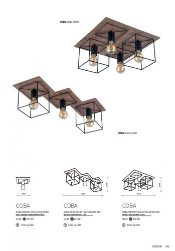 Люстра Nowodvorski 9043 COBA ANTIQUE (23500)