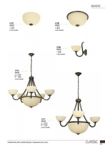 Люстра Nowodvorski 2772 BARON (56534)