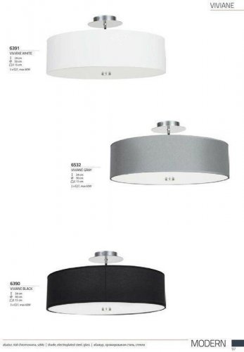 Люстра Nowodvorski 6390 VIVIANE Black (78718)