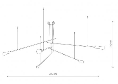 Люстра Nowodvorski 9127 PILE (23614)