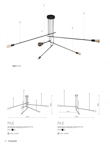 Люстра Nowodvorski 9127 PILE (23614)