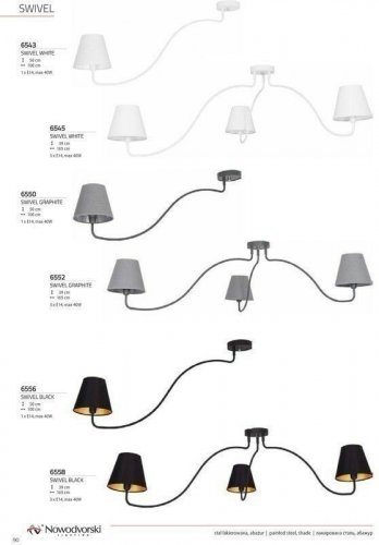 Люстра Nowodvorski 6545 SWIVEL White (78729)