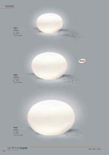 Настільна лампа Nowodvorski 7021 NUAGE S (84864)