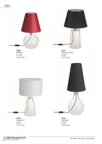 Настольная  лампа  Nowodvorski  5768  Meg