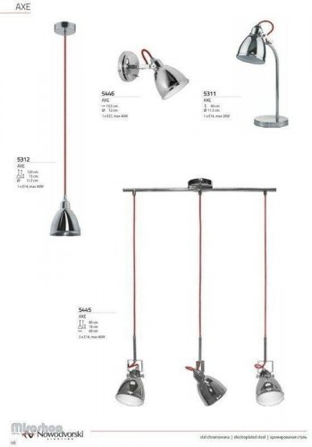 Настільна лампа Nowodvorski 5311 Axe