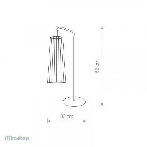 Настільна лампа Nowodvorski 9268 DOVER WHITE (14256)