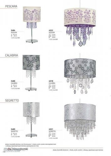 Настільна лампа Nowodvorski 5485 Segretto