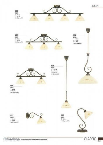 Настільна лампа Nowodvorski 690 Julia