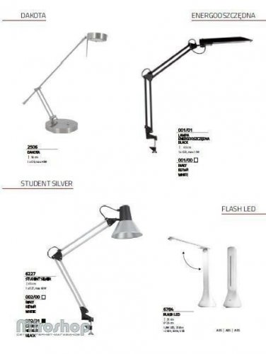 Настільна лампа Nowodvorski 001/01 Energooszczedna