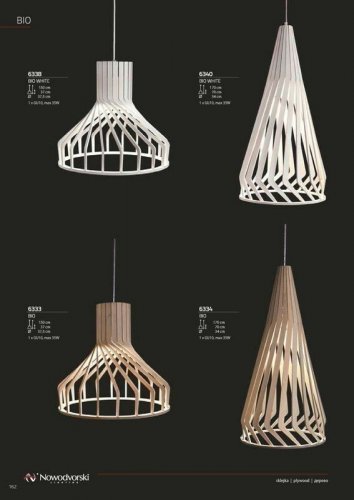 Підвісний світильник Nowodvorski 6338 BIO White (78710) 