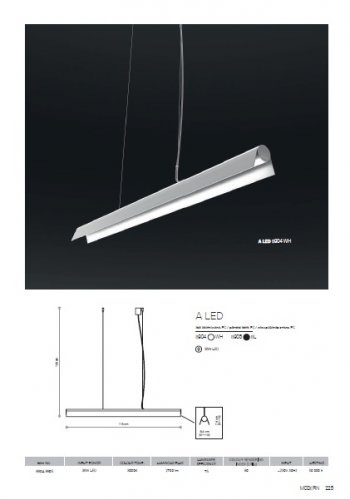 Підвісний світильник Nowodvorski 8904 A LED White (23414)