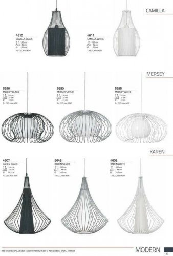 Світильник підвісний Nowodvorski 4611 CAMILLA White (57693)