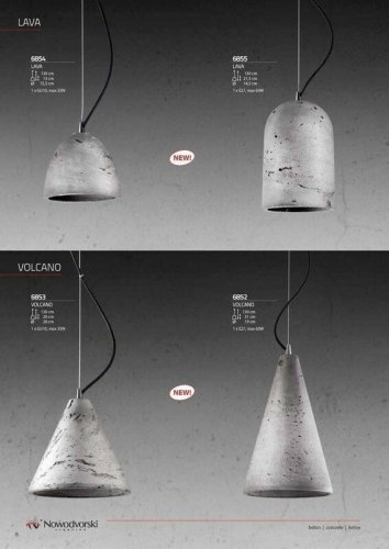 Підвісний світильник Nowodvorski 6853 VOLCANO S (84813)