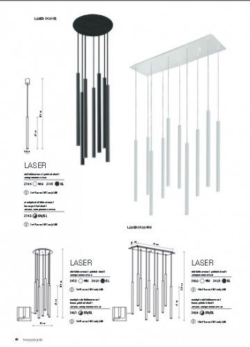 Підвісний світильник Nowodvorski 8796 LASER White (23619)