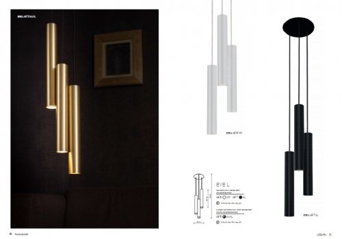 Підвісний світильник Nowodvorski 8915 EYE BRASS (23415) 