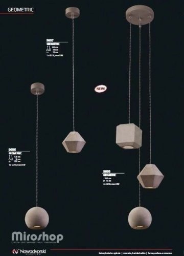 Подвесной светильник Nowodvorski 9697 GEOMETRIC (93059)