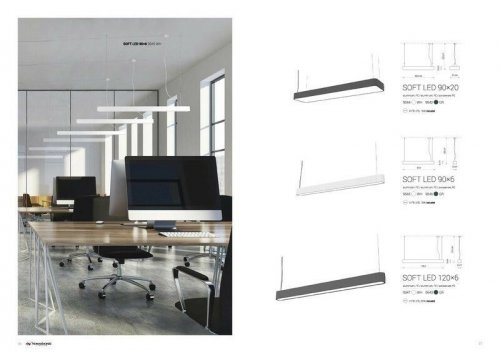 Подвесной светильник Nowodvorski 9547 SOFT LED White 120X6 (12280)