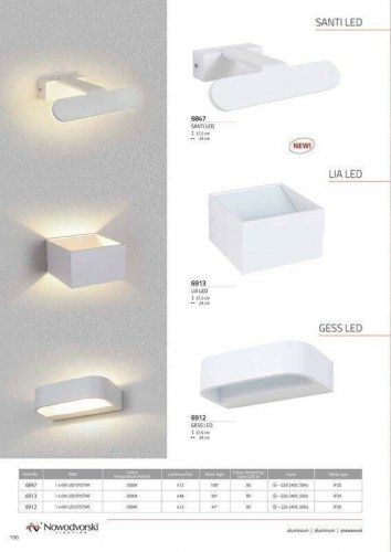 Подсветка  для  картин  Nowodvorski  6847  SANTI  LED  (84759)