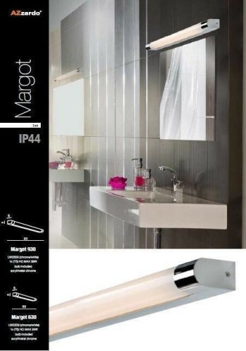 Світильник для ванною Azzardo AZ1305 Margot 930 (LW2309-CH-WH) (15779)